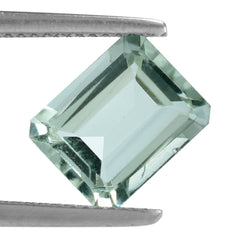 GREEN AMEHTYST CUT OCTAGON 10X8MM 3.14 Cts.