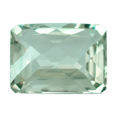 GREEN AMEHTYST CHECKER CUT OCTAGON 16X12MM 10.85 Cts.