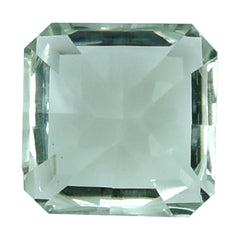 GREEN AMEHTYST CONCAVE SQUARE OCTAGON (DES#138) 10MM 4.10 Cts.