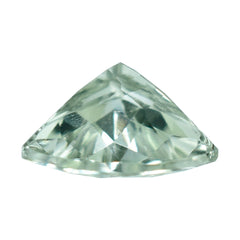 GREEN AMEHTYST CHECKER CUT TRILLION 12MM 4.40 Cts.