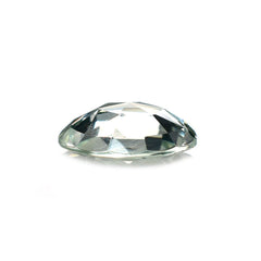 GREEN AMETHYST TOP TABLE ROSE CUT BACK ROUND (C-2/CLEAN) 10.00MM 2.20 Cts.