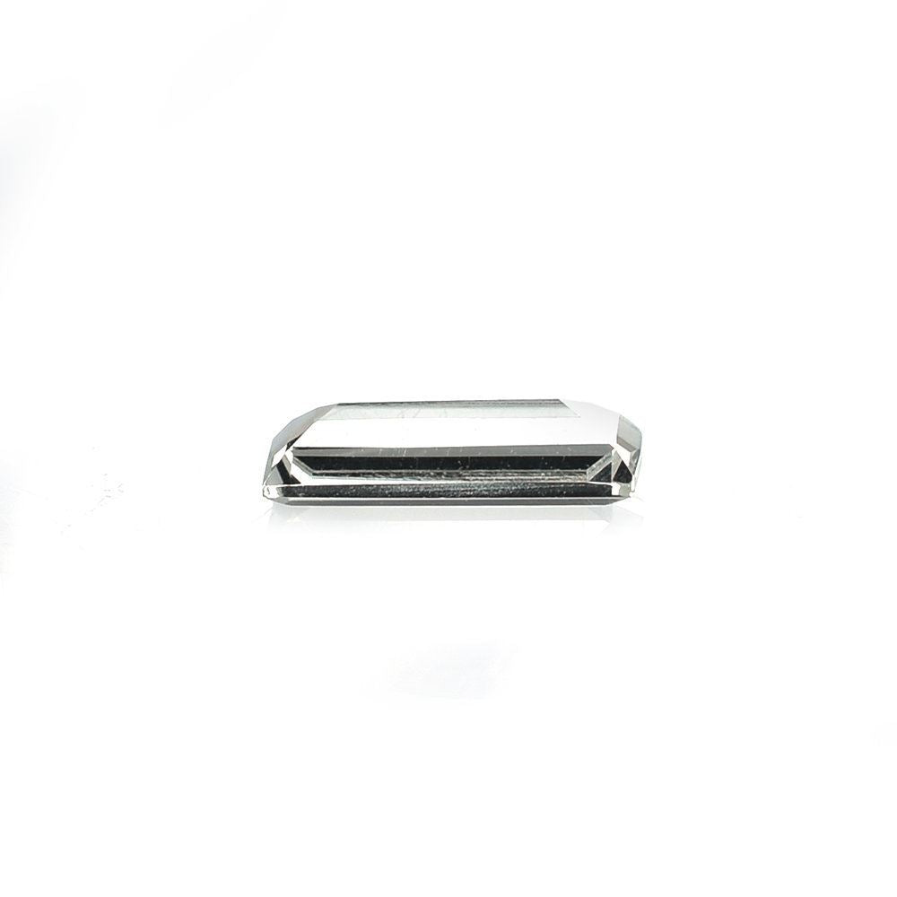 GREEN AMETHYST STEP CUT BAGUETTE (C-3/CLEAN) 7X3MM 0.36 Cts.