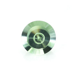 GREEN AMETHYST SPIRAL CUT ROUND (SUPER/CLEAN) 15.00X15.00MM 10.07 Cts.