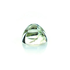 GREEN AMETHYST SUGARLOAF CUSHION CAB (C3/HI) 12.00X12.00MM 8.55 Cts.