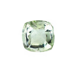 GREEN AMETHYST SUGARLOAF CUSHION CAB (C3/HI) 12.00X12.00MM 8.55 Cts.
