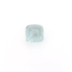 GREEN AMETHYST SUGARLOAF CUSHION CAB (SUPER/HI) 10.00X10.00MM 5.03 Cts.