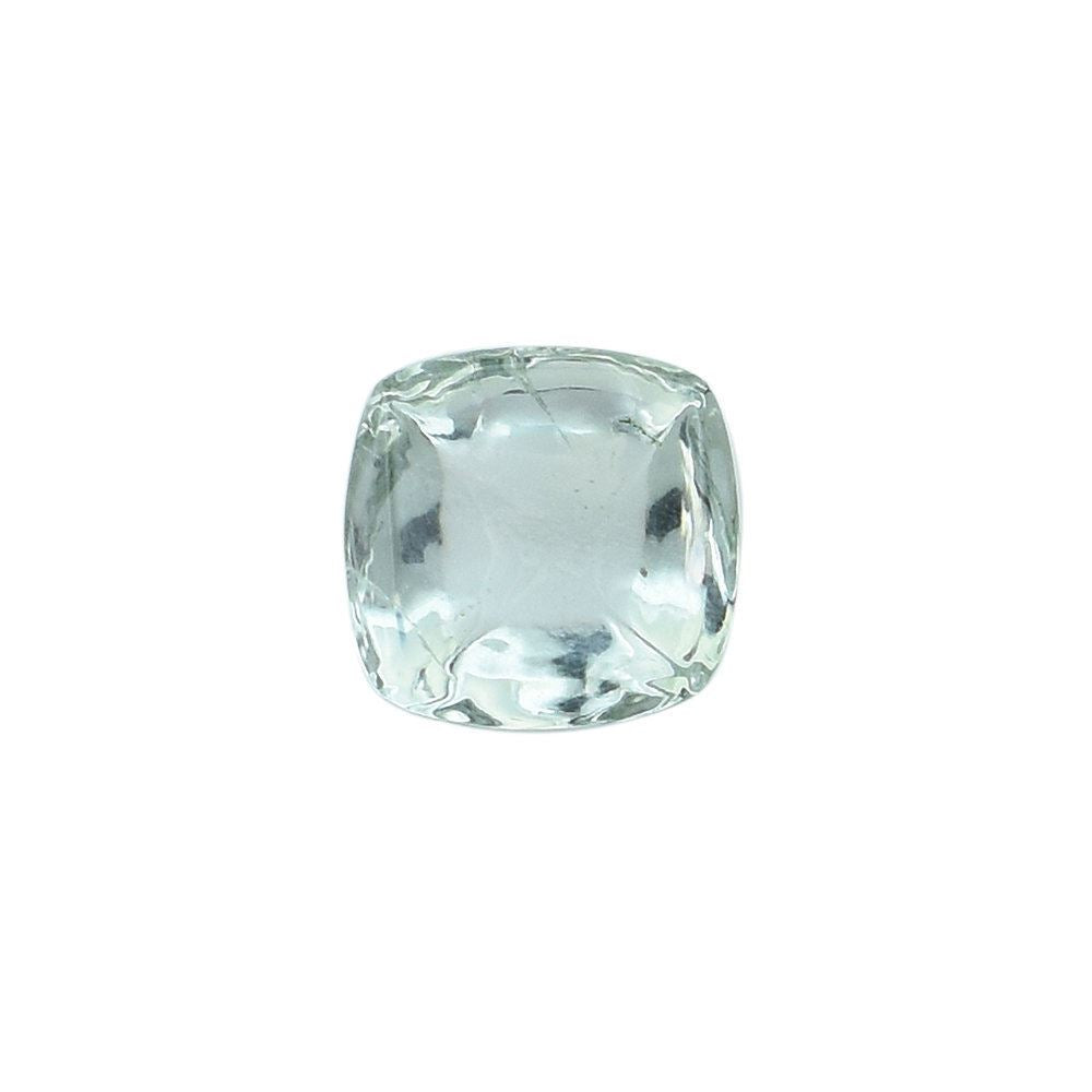GREEN AMETHYST SUGARLOAF CUSHION CAB (SUPER/HI) 12.00X12.00MM 8.56 Cts.