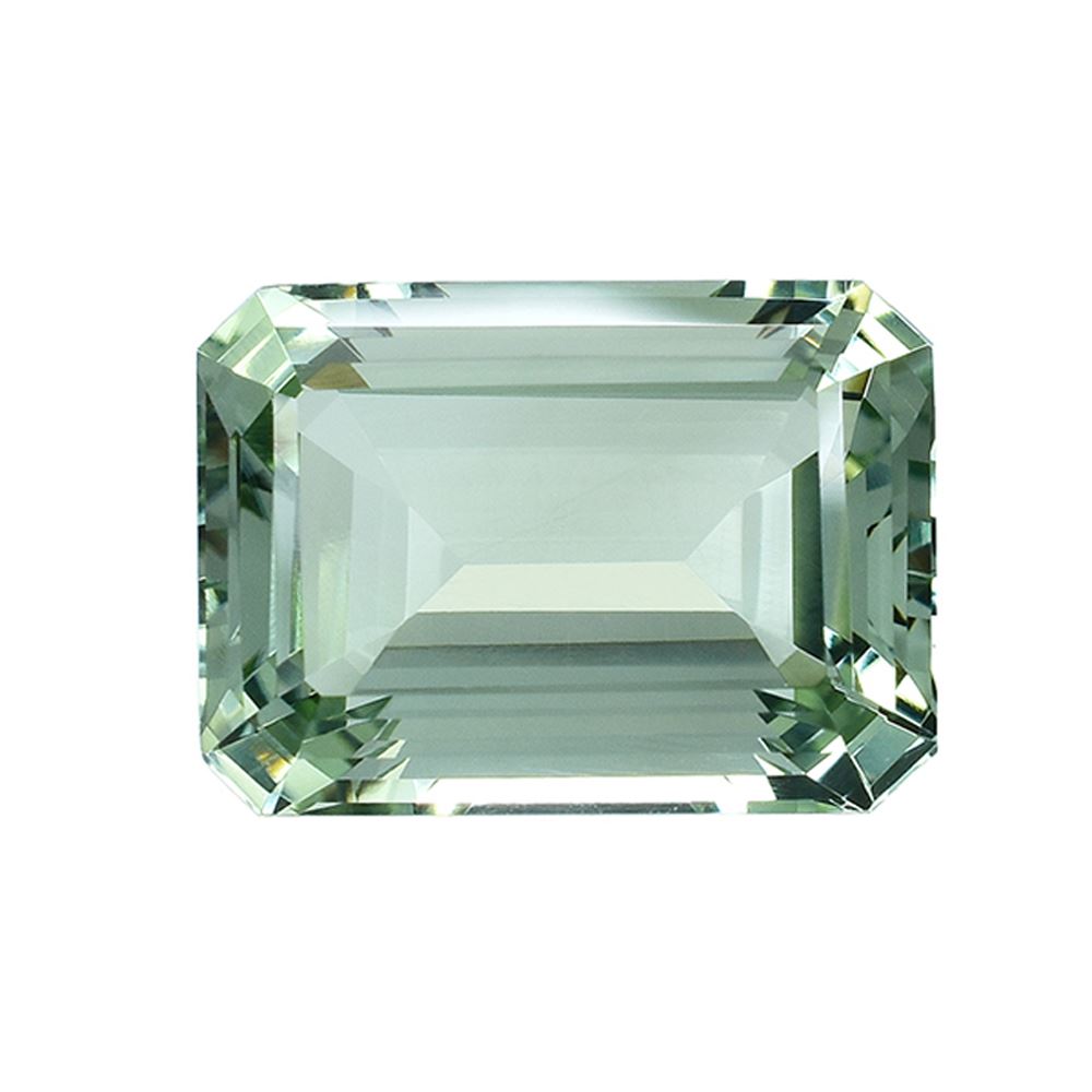 GREEN AMETHYST STEP CUT OCTAGON (SPECIAL/CLEAN) 18.00X13.00 MM 16.30 CTS