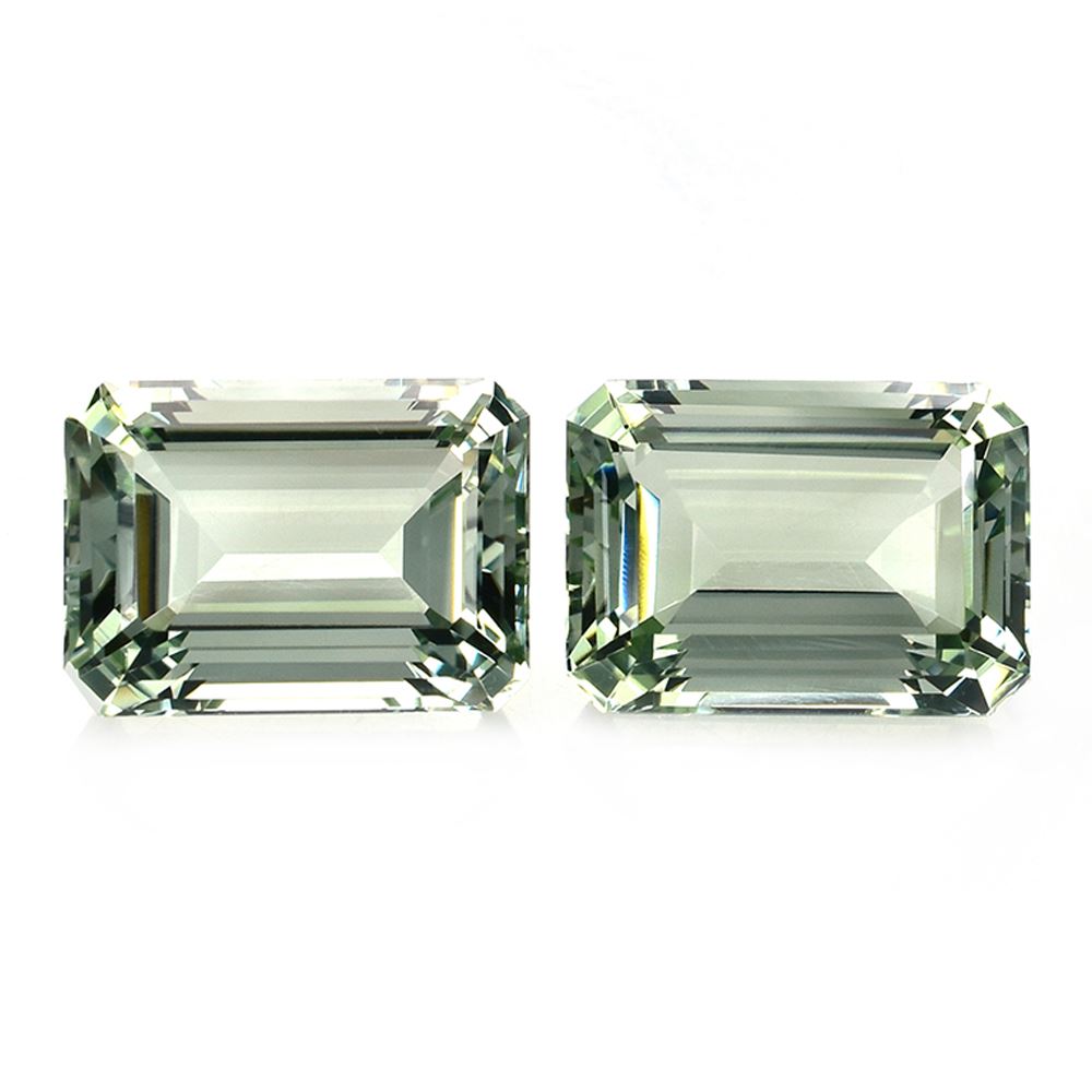 GREEN AMETHYST STEP CUT OCTAGON (SPECIAL/CLEAN) 18.00X13.00 MM 16.30 CTS