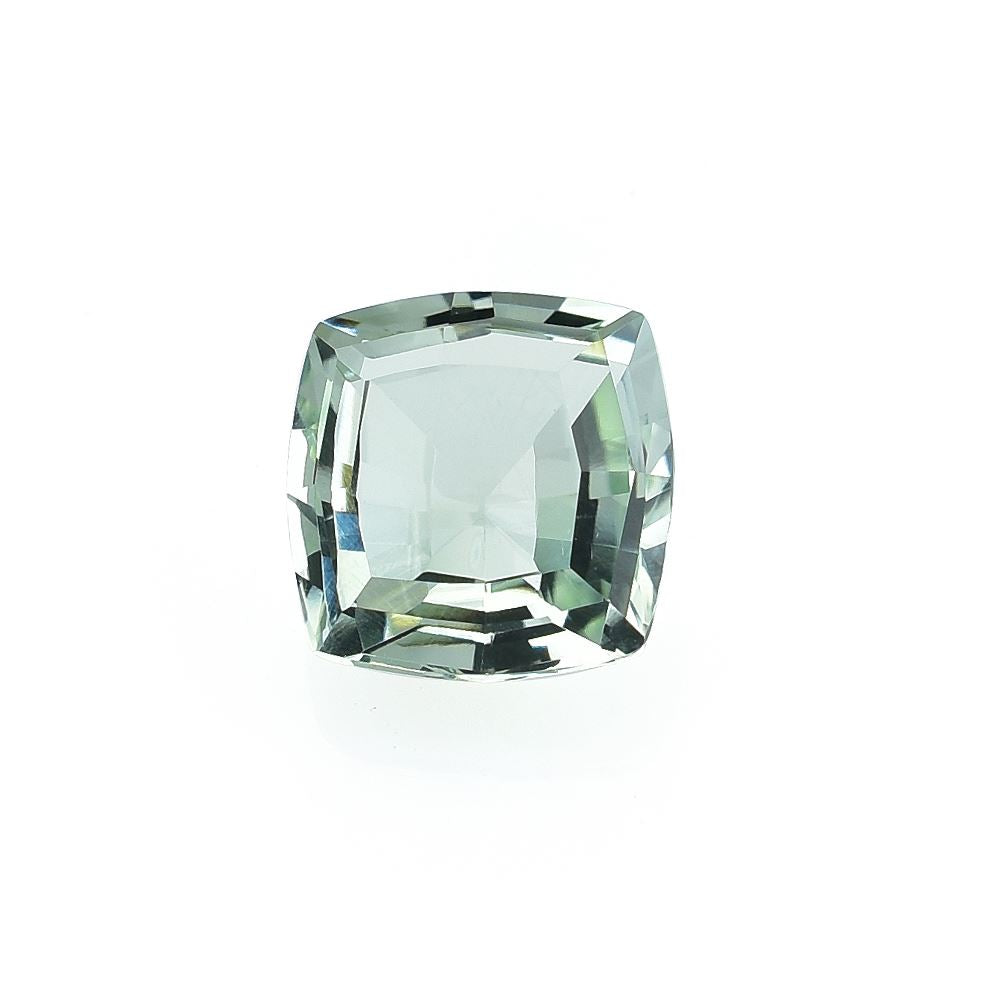 GREEN AMETHYST STEP CUT CUSHION (NORMAL)(CLEAN) 7.00X7.00 MM 1.60 CTS
