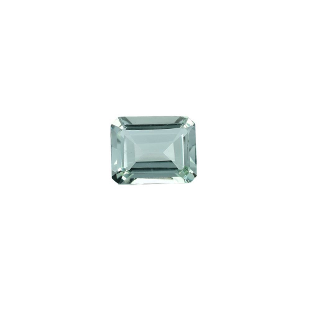 GREEN AMETHYST STEP CUT OCTAGON (C-2)(CLEAN) 10.00X8.00 MM 3.10 CTS