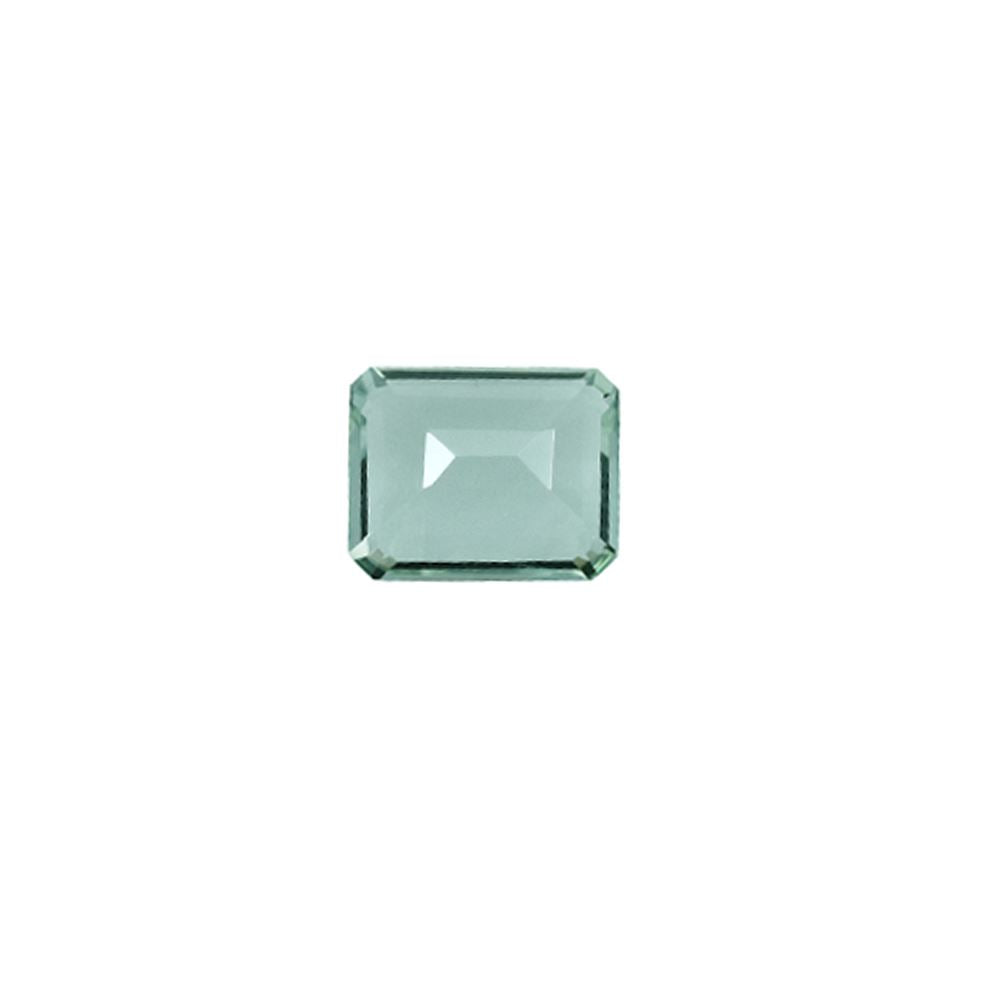 GREEN AMETHYST STEP CUT OCTAGON (C-2)(CLEAN) 10.00X8.00 MM 3.10 CTS