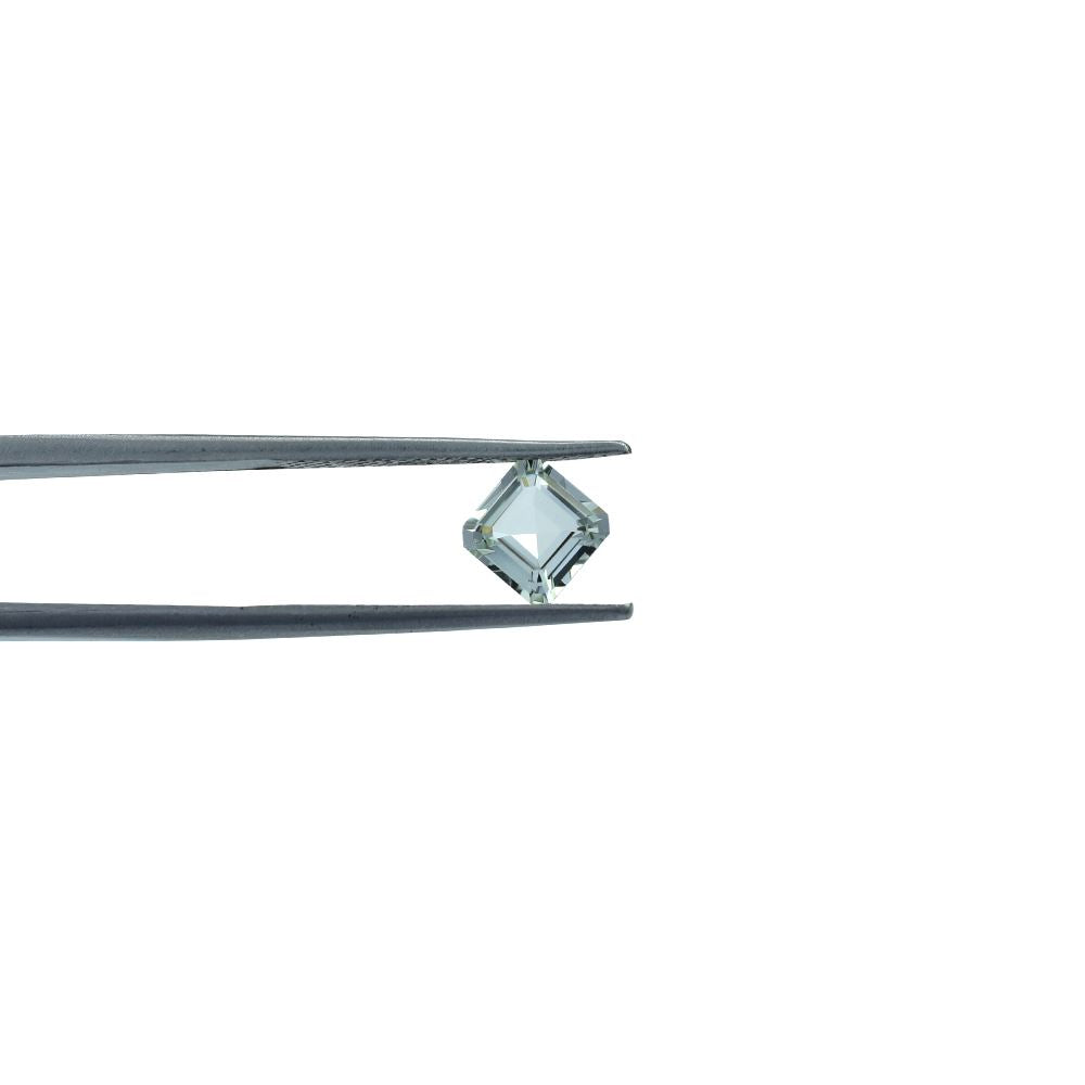 GREEN AMETHYST STEP CUT SQUARE-OCTAGON (C-2)(CLEAN) 6.00X6.00 MM 1.02 CTS