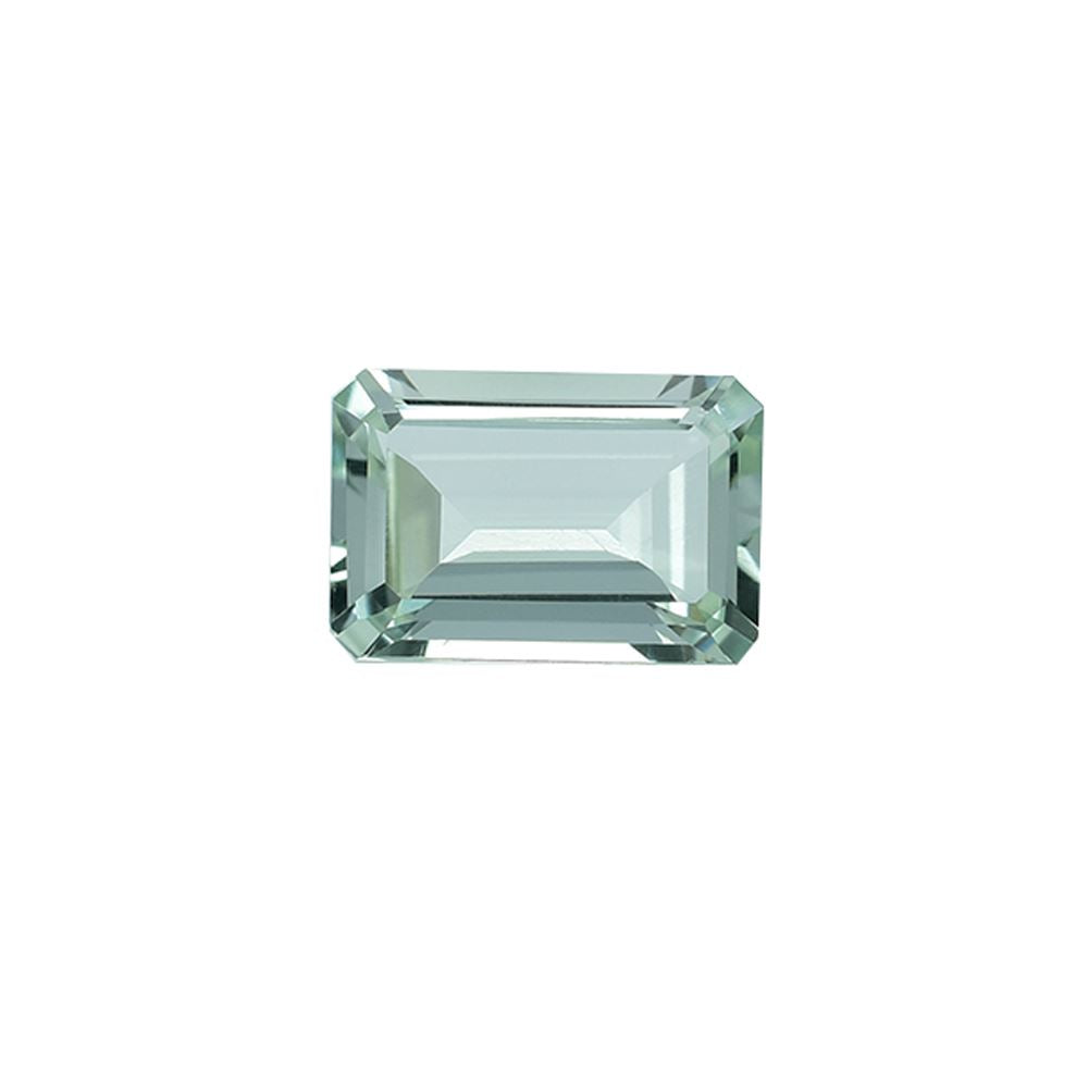 GREEN AMETHYST STEP CUT OCTAGON (C-2)(CLEAN) 12.00X8.00 MM 3.60 CTS