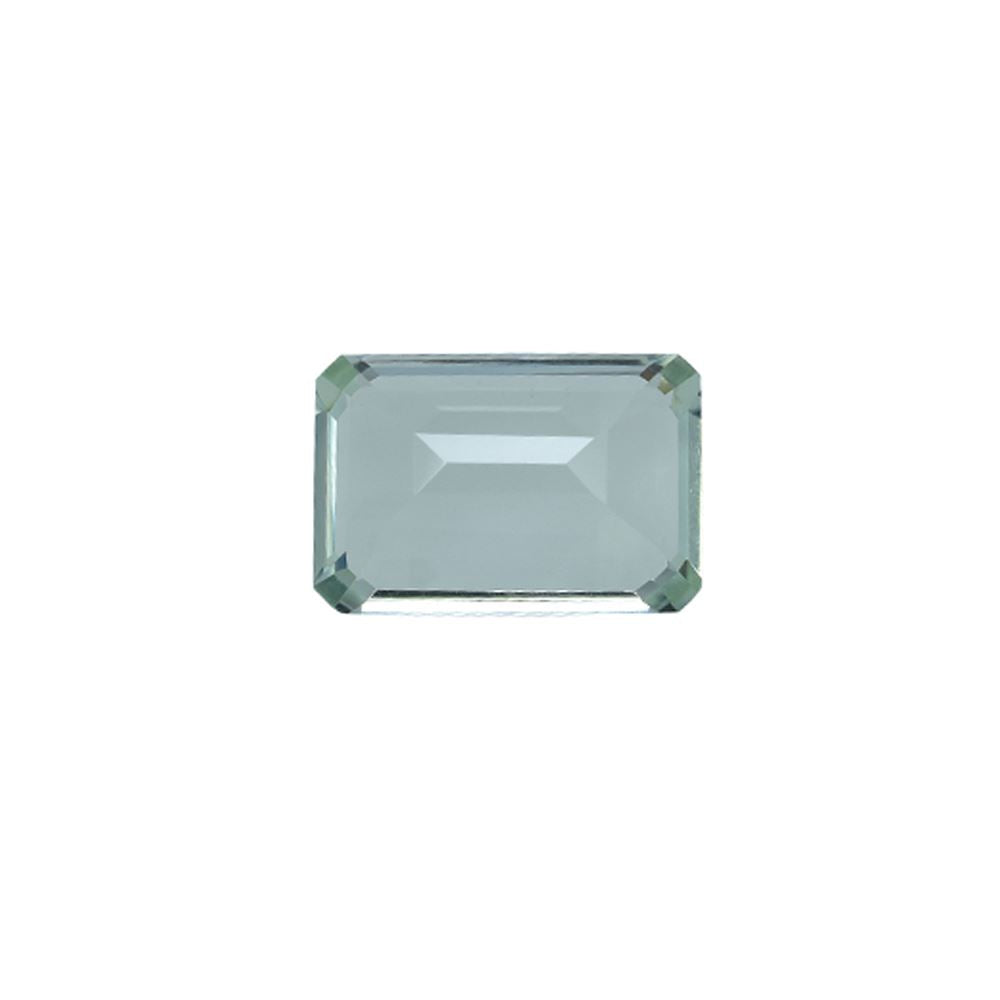 GREEN AMETHYST STEP CUT OCTAGON (C-2)(CLEAN) 12.00X8.00 MM 3.60 CTS