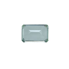 GREEN AMETHYST STEP CUT OCTAGON (C-2)(CLEAN) 12.00X8.00 MM 3.60 CTS
