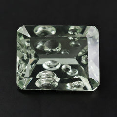 GREEN AMETHYST SUPPER BUBBLE OCTAGON 13X10MM 5.65 Cts.