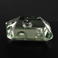 GREEN AMETHYST SUPPER BUBBLE OCTAGON 13X10MM 5.65 Cts.