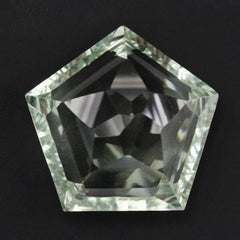 GREEN AMETHYST STAR PENTAGON 15MM 10.48 Cts.