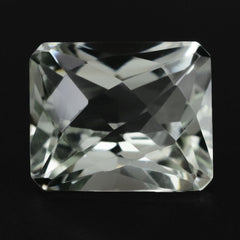 GREEN AMETHYST SPECIAL CHECKER OCTAGON 12X10MM 6.03 Cts.