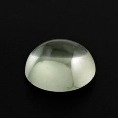 GREEN AMETHYST ROUND CAB 7MM 1.28 Cts.