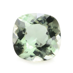 GREEN AMETHYST SPECIAL CUT CUSHION 11MM 5.49 Cts.