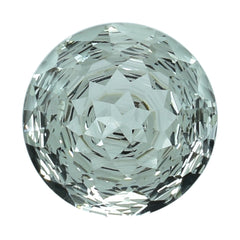 GREEN AQUAMARINE NIRVANA CUT ROUND (CLEAN) 10.00X10.00 MM 3.2 Cts.