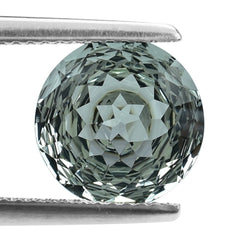 GREEN AQUAMARINE NIRVANA CUT ROUND (CLEAN) 10.00X10.00 MM 3.2 Cts.