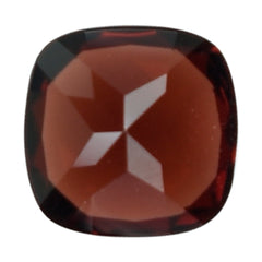 GARNET CUT CUSHION (OPEN RED/) 9.00X9.00 MM 3.8 Cts.