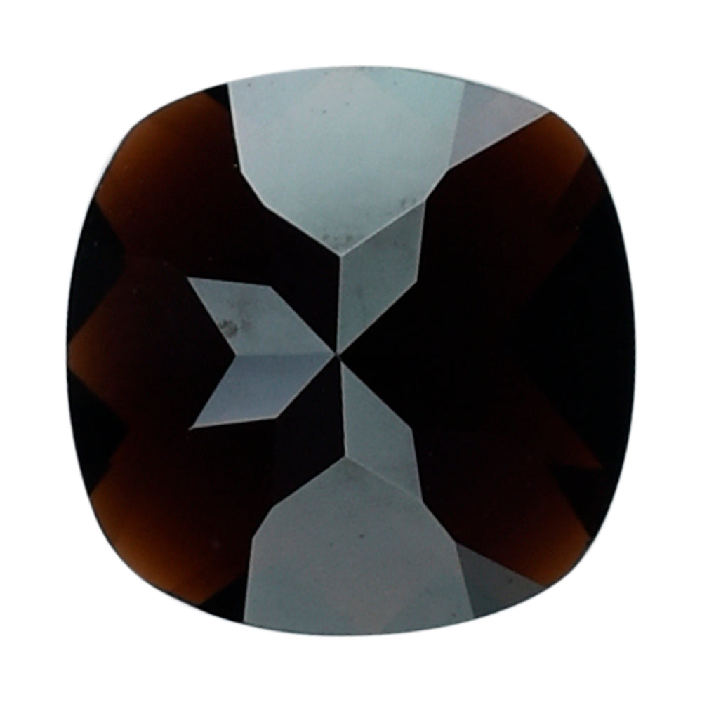 GARNET CHECKER CUT CUSHION (DARK RED/) 12.00X12.00 MM 6.66 Cts.