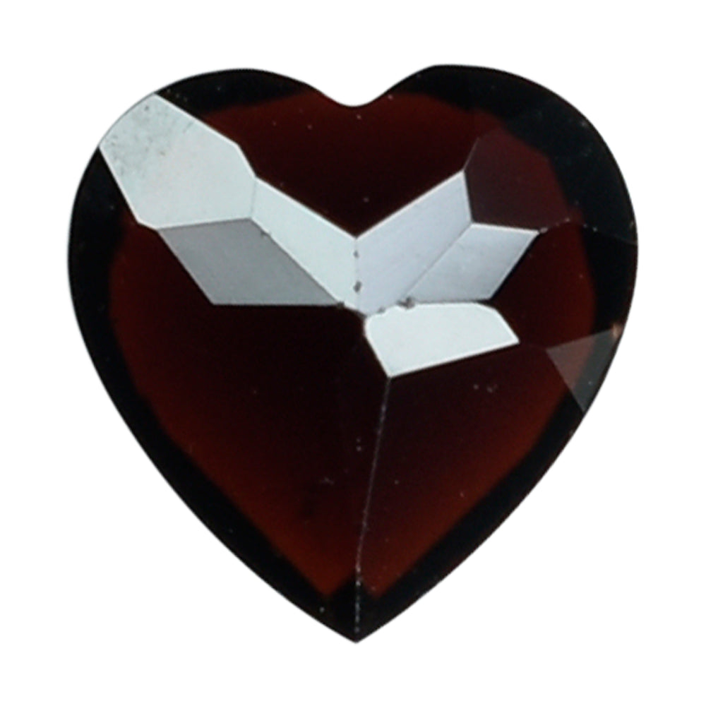 GARNET CUT HEART (DARK RED/) 9.00X9.00 MM 2.65 Cts.