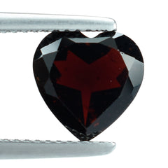 GARNET CUT HEART (DARK RED/) 9.00X9.00 MM 2.65 Cts.