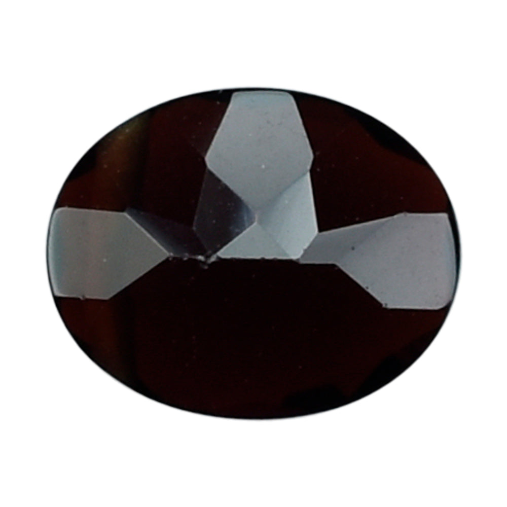 GARNET CUT OVAL (MEDIUM RED/) 10.00X8.00 MM 3.85 Cts.