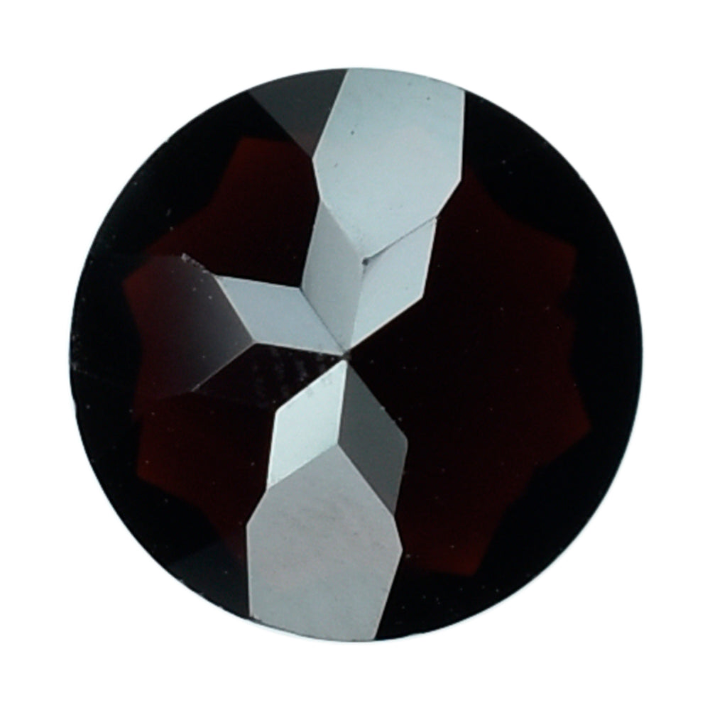 GARNET RED CUT ROUND (DARK/CLEAN) 10.00X10.00 MM 3.58 Cts.