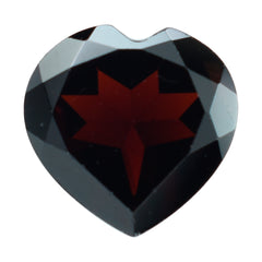GARNET RED CUT HEART (DARK/CLEAN) 10.00X10.00 MM 3.29 Cts.