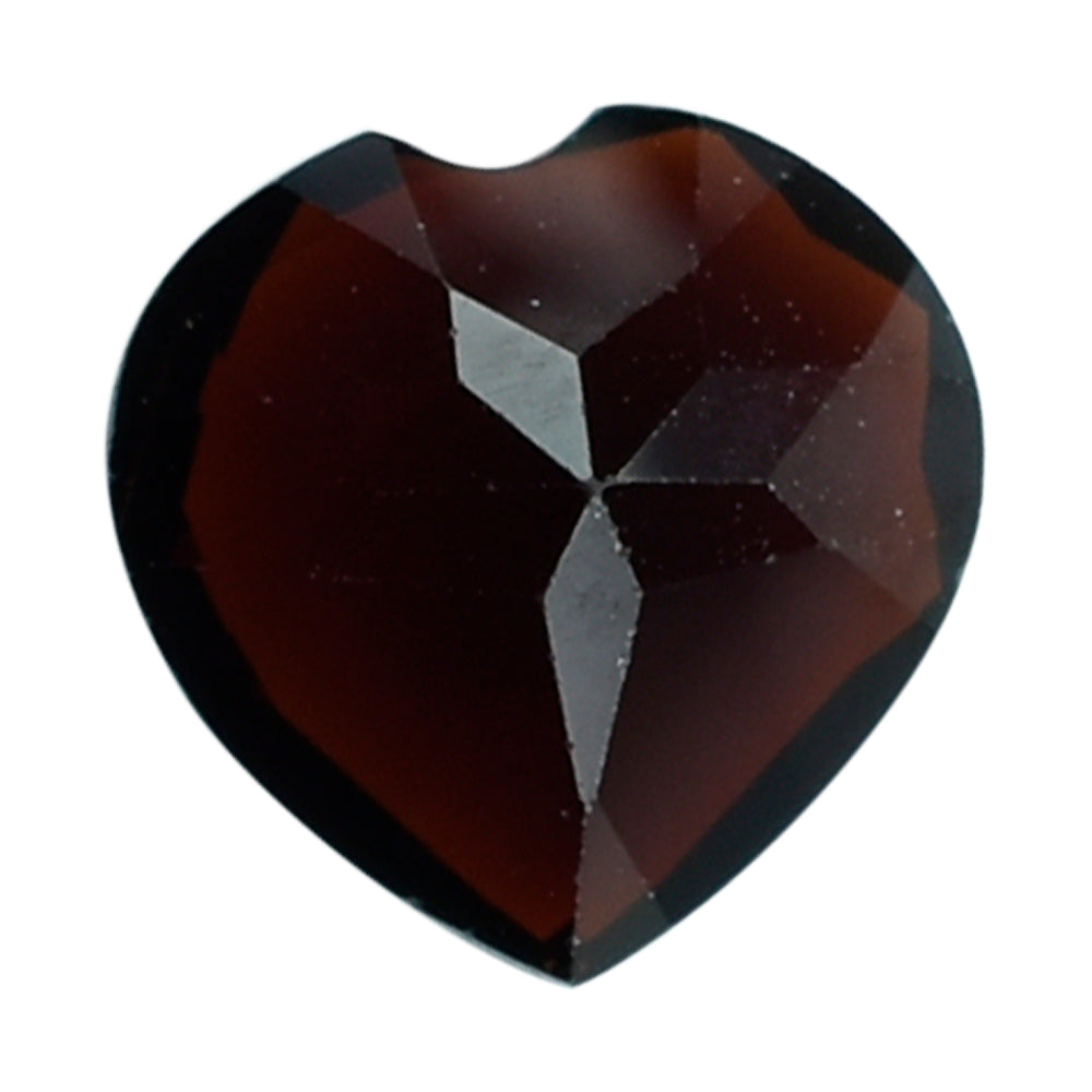 GARNET RED CUT HEART (DARK/CLEAN) 10.00X10.00 MM 3.29 Cts.