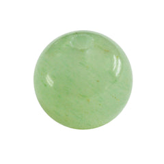 GREEN AVENTURINE PLAIN ROUND BALLS (FULL DRILL 1.50MM) (LITE) 8MM 3.64 Cts.