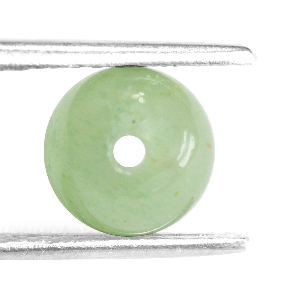GREEN AVENTURINE PLAIN ROUND BALLS (FULL DRILL 1.50MM) (LITE) 8MM 3.64 Cts.