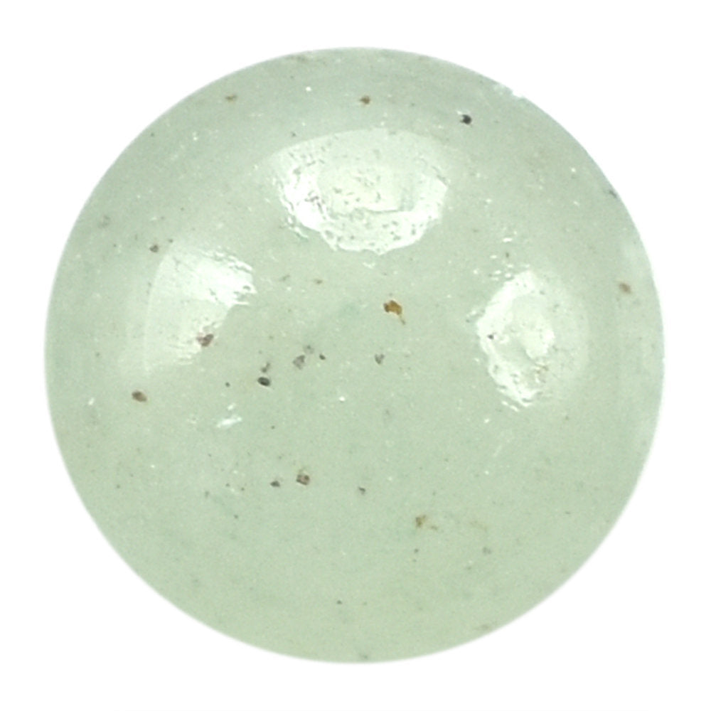 GREEN AVENTURINE PLAIN LENTIL ROUND (LIGHT GREEN)(OPAQUE) 5.00X5.00 MM 0.51 CTS