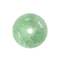 GREEN FLUORITE PLAIN ROUND BALLS (FULL DRILL 1.50MM) (SI) 10MM 8.35 Cts.