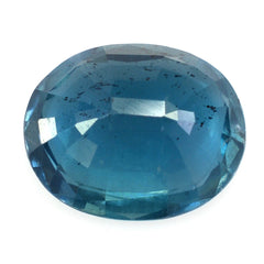 GREEN KYANITE CUT OVAL 11X9MM 4.35 Cts.