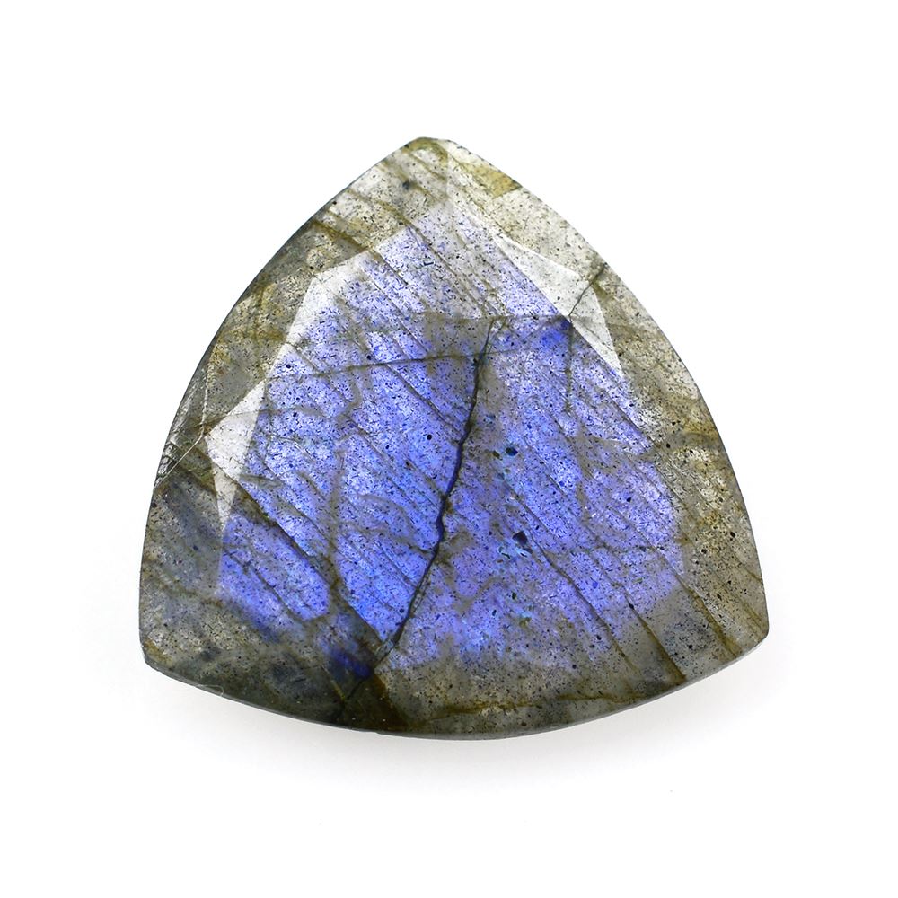 LABRADORITE CUT TRILLION (ROSE CUT BACK) 18MM 8.47 Cts.