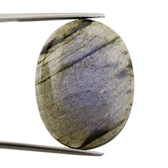 LABRADORITE OVAL CAB 27X20MM 22.70 Cts.