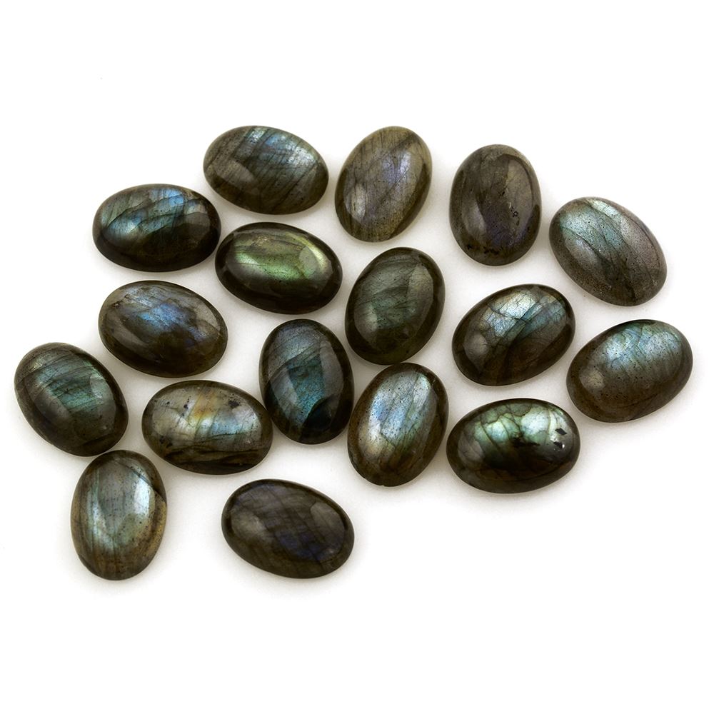 LABRADORITE OVAL CAB 14X10MM 5.43 Cts.