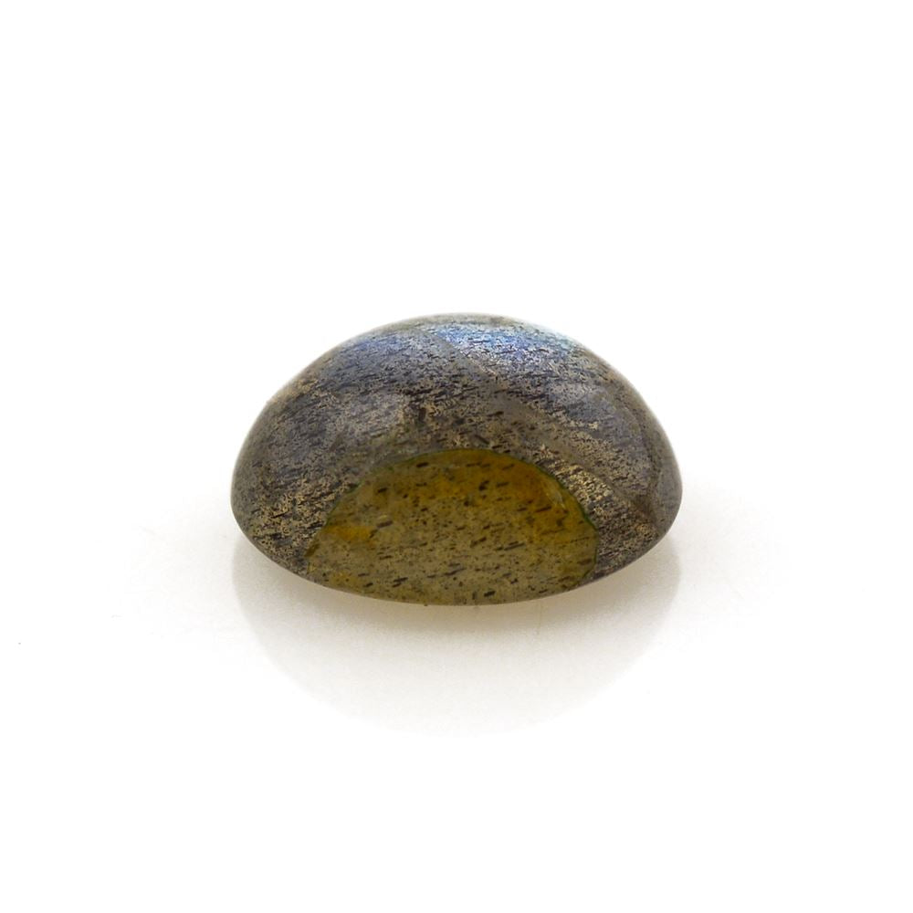 LABRADORITE OVAL CAB 10X8MM 2.85 Cts.