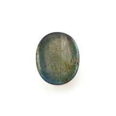 LABRADORITE OVAL CAB 10X8MM 2.85 Cts.