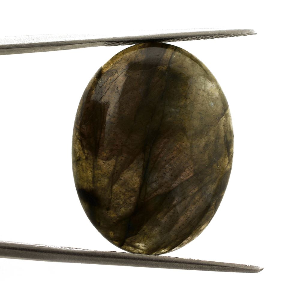 LABRADORITE OVAL CAB 25X19MM 22.35 Cts.