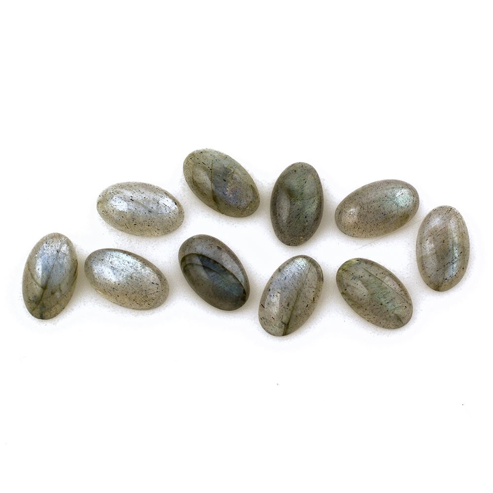 LABRADORITE OVAL CAB 10X6MM 1.41 Cts.