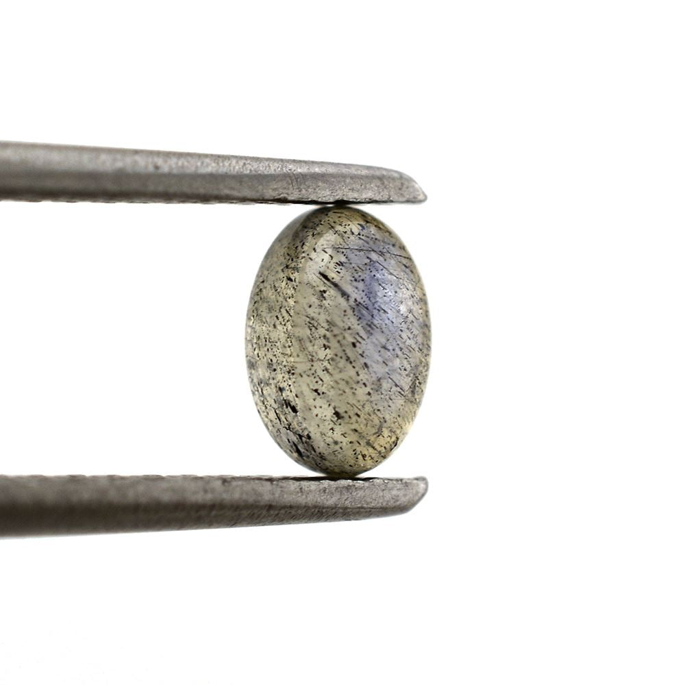 LABRADORITE OVAL CAB 6X4MM 0.51 Cts.