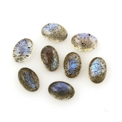 LABRADORITE OVAL CAB 6X4MM 0.51 Cts.